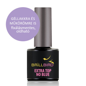 HEMA Free Extra Top - No Blue /fixálásmentes, nem kékítő fedőfény 8ml